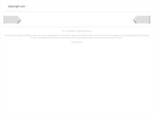 Tablet Screenshot of jobjungle.com